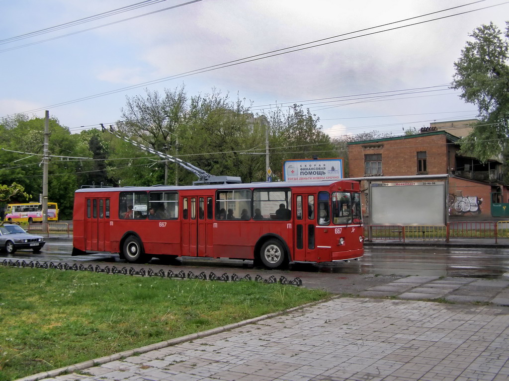 Одесса, ЗиУ-682В-012 [В0А] № 667