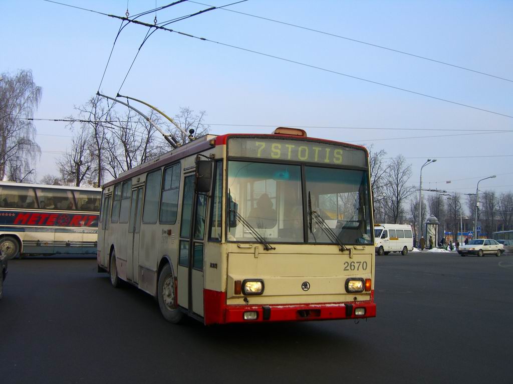 Vilnius, Škoda 14Tr17/6M № 2670