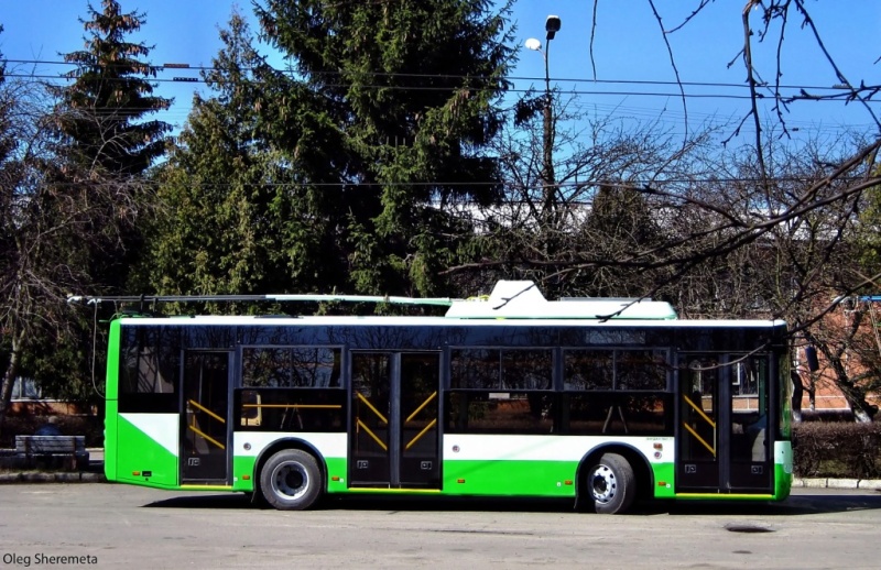 Луцк — New Bogdan trolleybuses