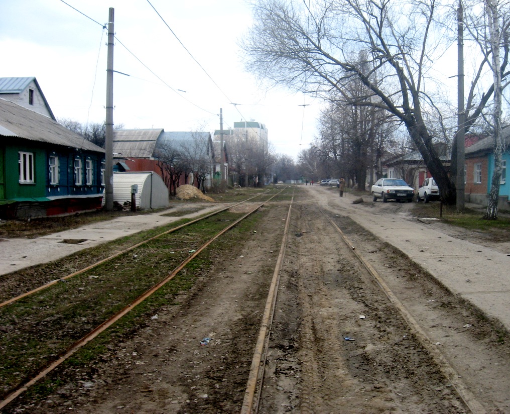 Woronesch — The remnants of Voronezh tramway
