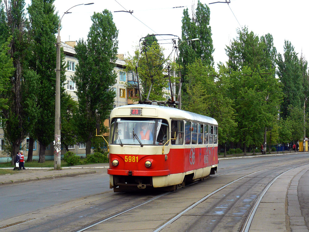 Кіеў, Tatra T3P № 5981