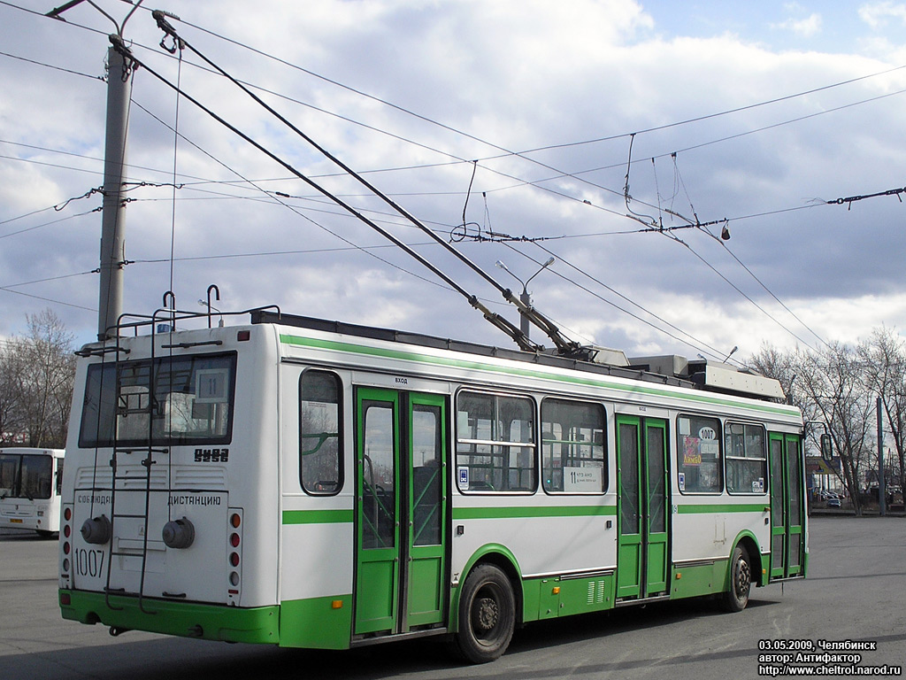 Челябинск, ЛиАЗ-5280 (ВЗТМ) № 1007