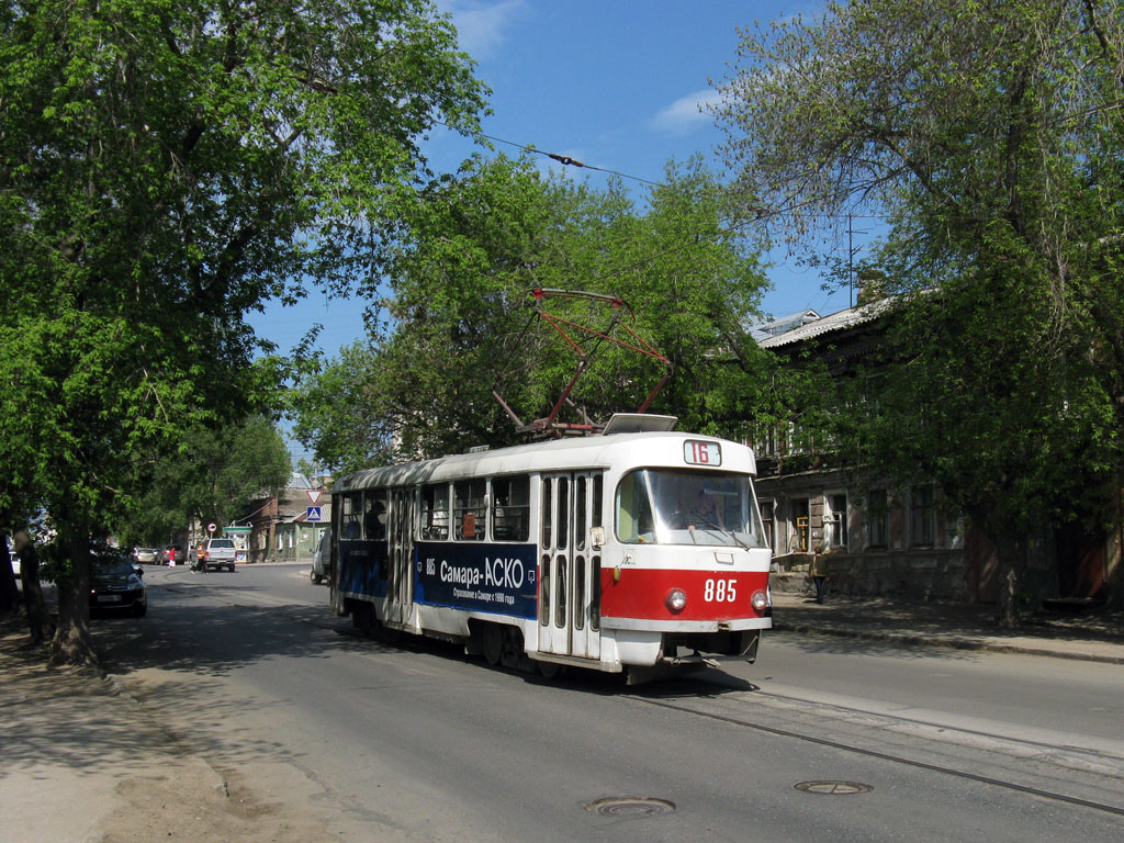 Самара, Tatra T3SU № 885