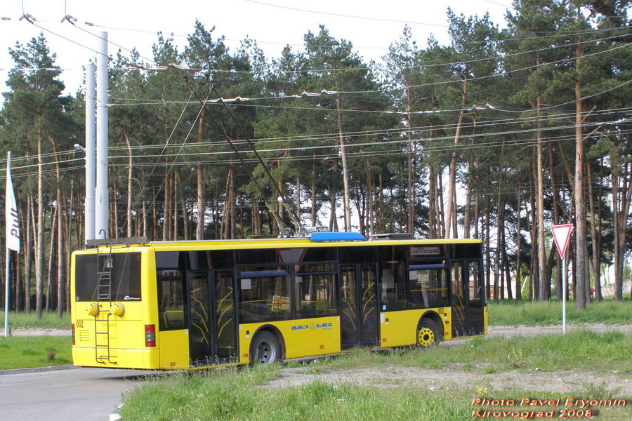 Кропивницкий, ЛАЗ E183D1 № 002