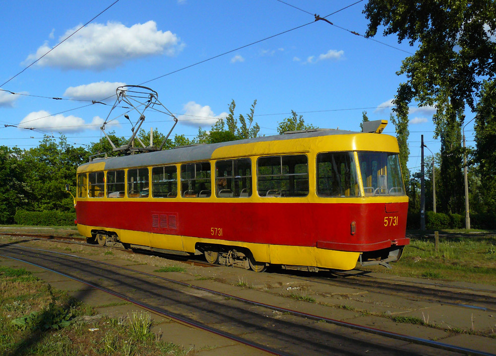 Киев, Tatra T3SU № 5731 Киев, Tatra T3SU № 5731