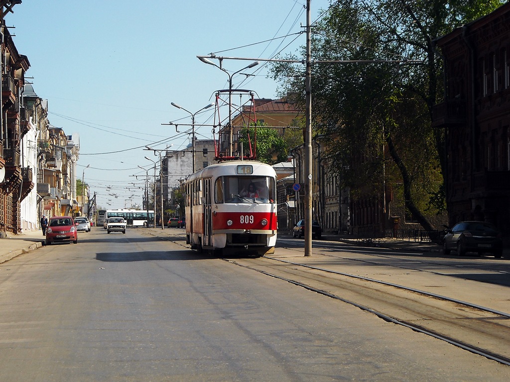 Самара, Tatra T3SU № 809