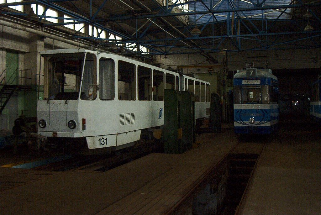 Таллин, Tatra KT6T № 131; Таллин, Gotha G4-61 № Т-31