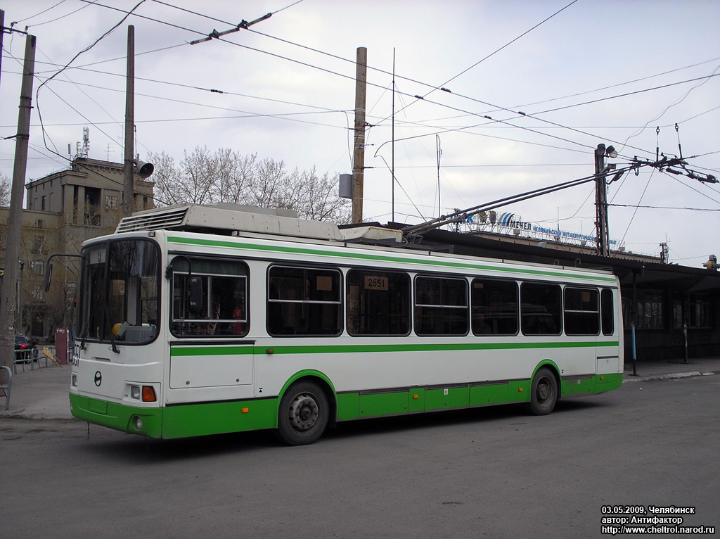 Челябинск, ЛиАЗ-5280 (ВЗТМ) № 2551