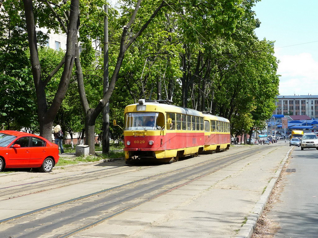 Киев, Tatra T3SU № 6029