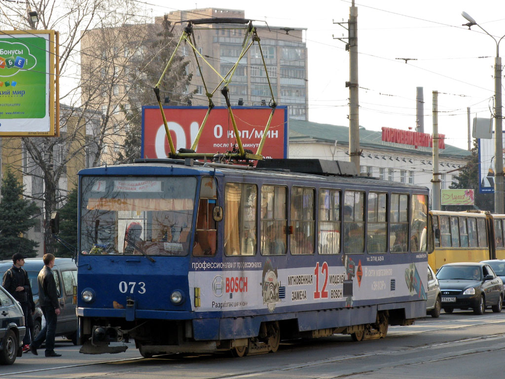 Курск, Tatra T6B5SU № 073