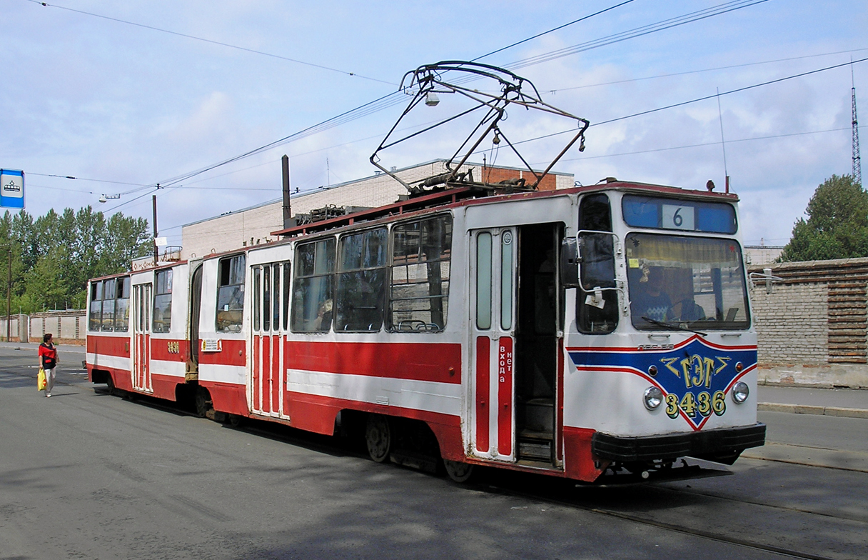Санкт-Петербург, ЛВС-86К № 3436 Санкт-Петербург, ЛВС-86К № 3436