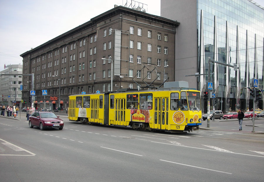 Таллин, Tatra KT4D № 129