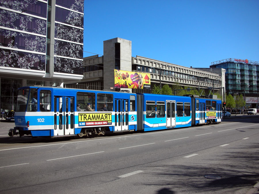 Tallinn, Tatra KT6T Nr 102