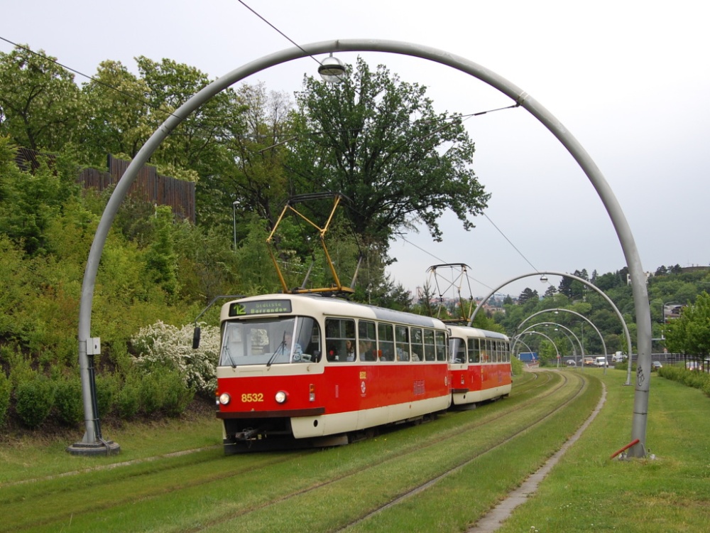 Prague, Tatra T3R.P # 8532 Prague, Tatra T3R.P # 8532
