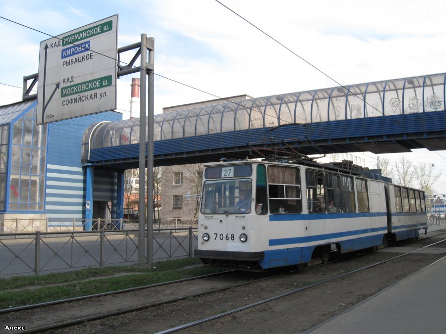 Санкт-Петербург, ЛВС-86К № 7068