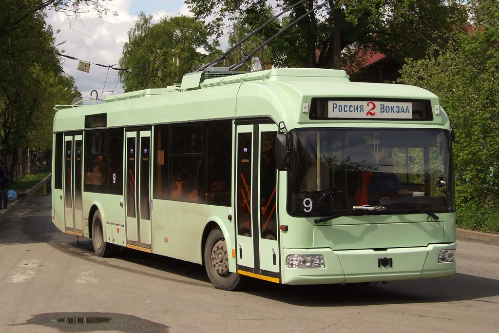Тверь, БКМ 32102 № 9; Тверь — Троллейбусные линии: Центральный район