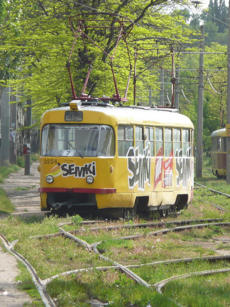 Одесса, Tatra T3SU № 3334
