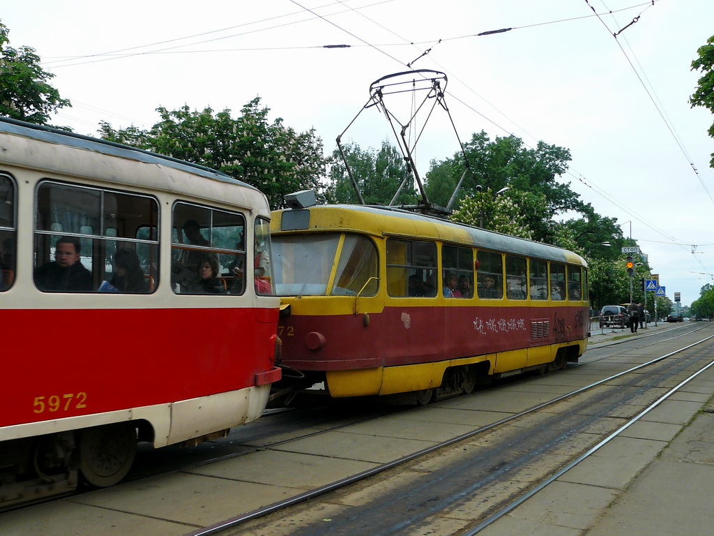 Киев, Tatra T3SU № 5472