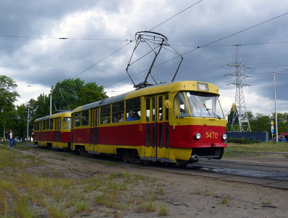 Киев, Tatra T3SU № 5470