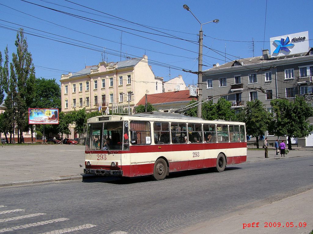 Черновцы, Škoda 14Tr89/6 № 293