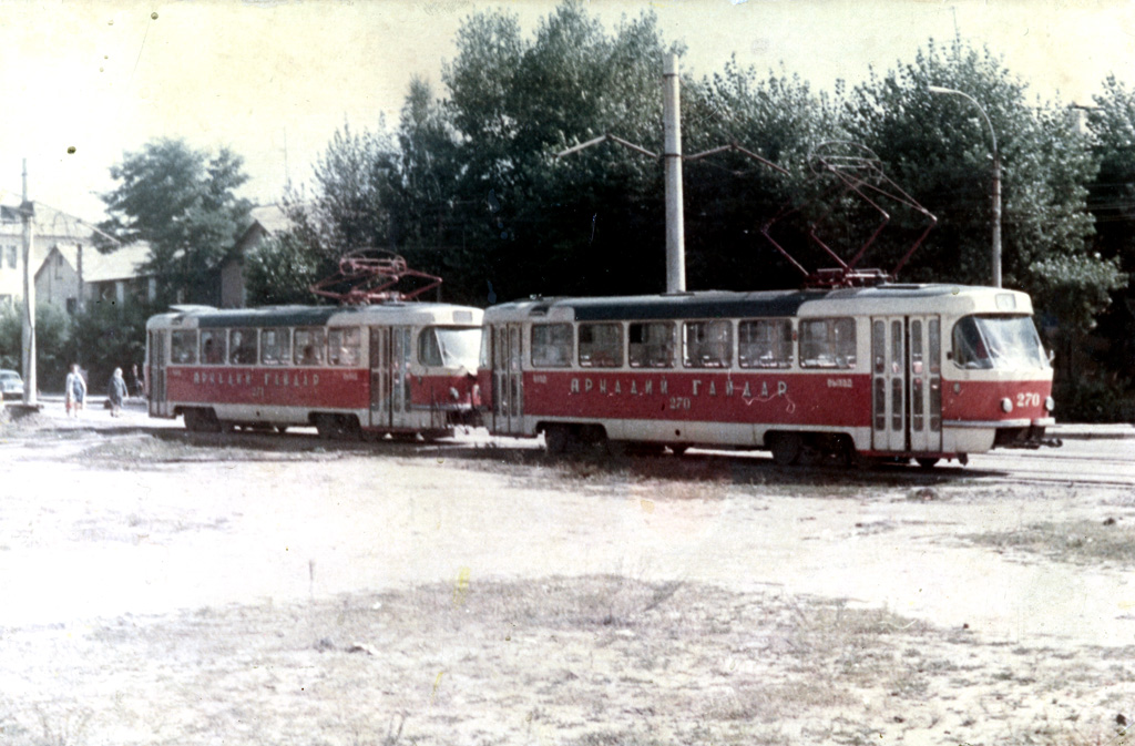 Курск, Tatra T3SU (двухдверная) № 270