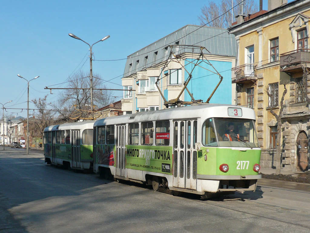 Самара, Tatra T3SU № 2177