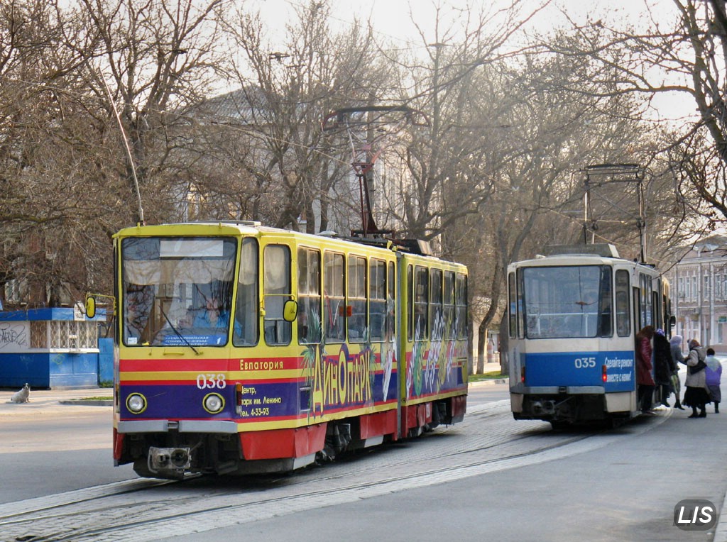 Евпатория, Tatra KT4SU № 038