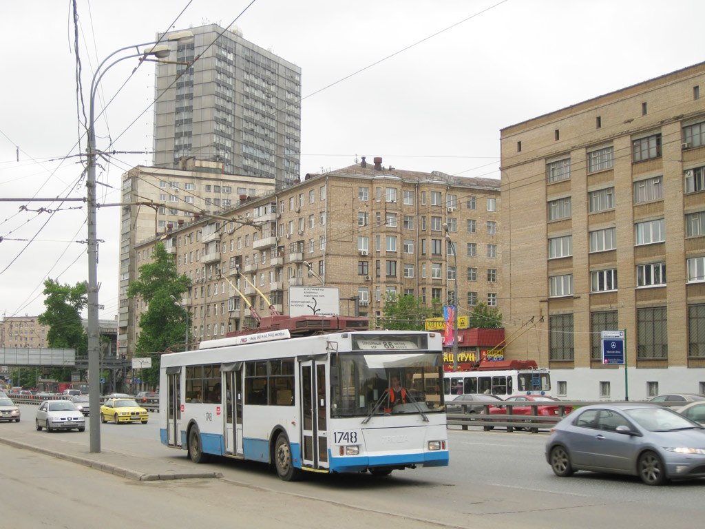 Москва, Тролза-5275.05 «Оптима» № 1748