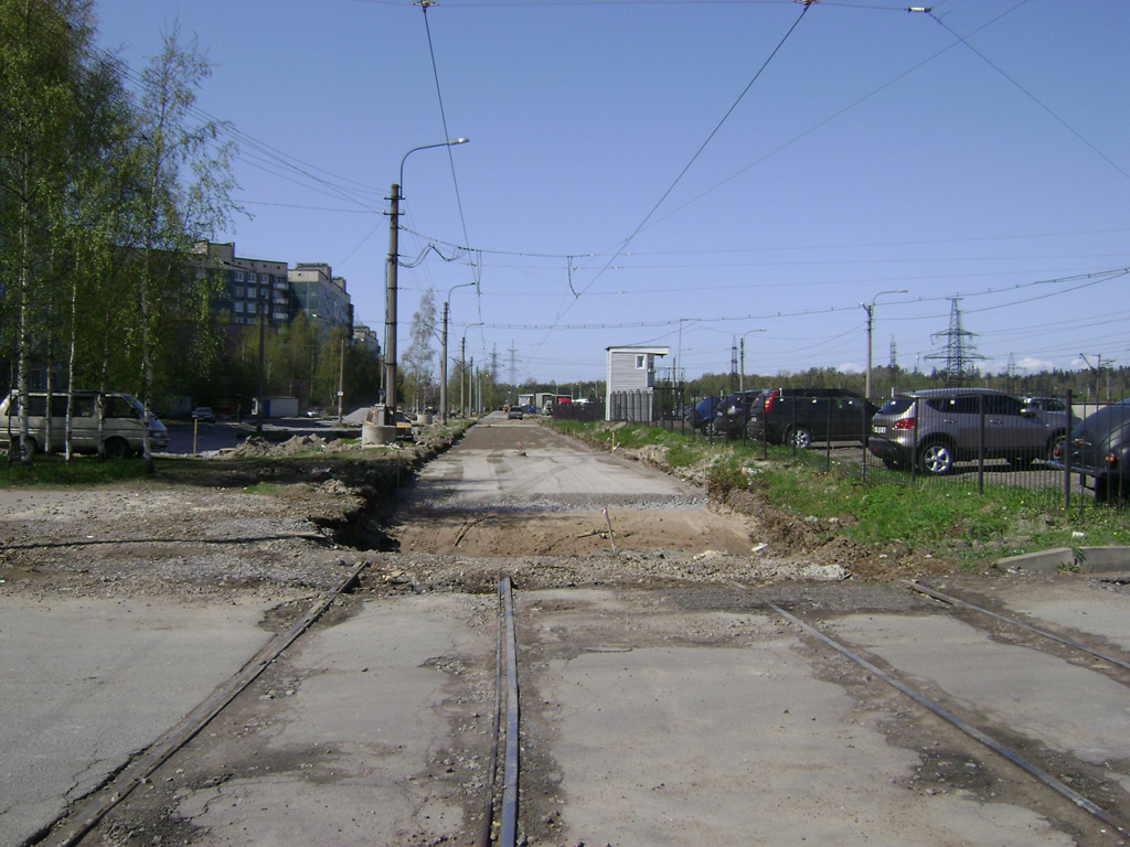 Sankt-Peterburg — Track repairs