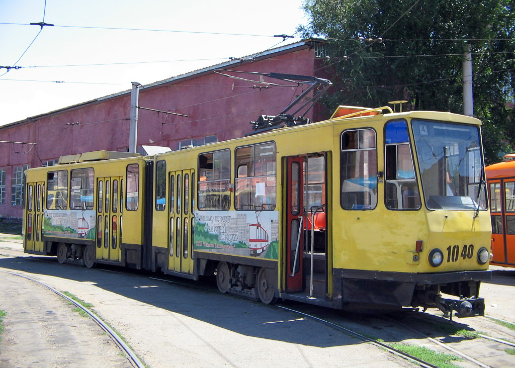Алматы, Tatra KT4D № 1040