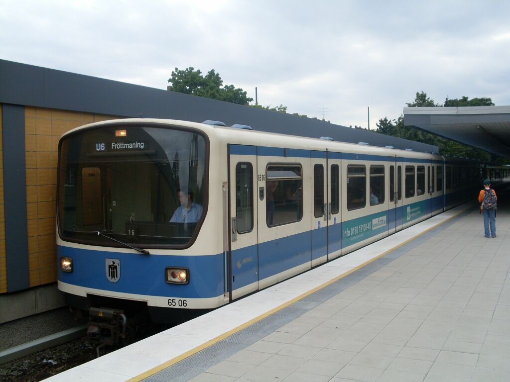 Мюнхен, WMD B2.7 № 6506; Мюнхен — U-Bahn — Линии U3/U6
