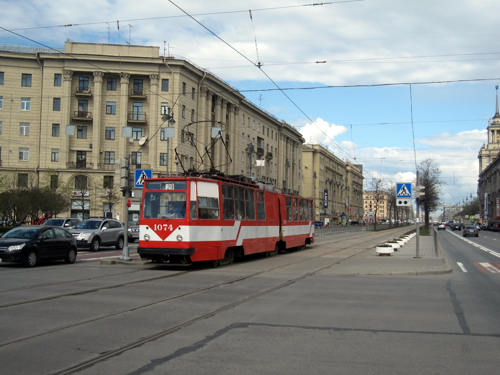 Санкт-Петербург, ЛВС-86К № 1074
