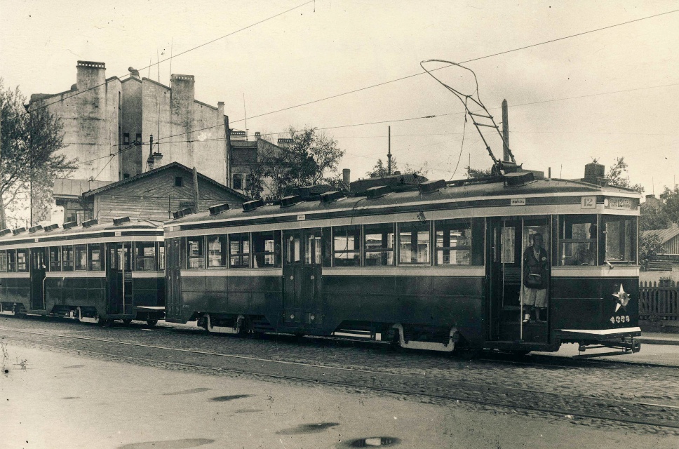 Saint-Petersburg, LM-33 Br. 4359; Saint-Petersburg — Historic tramway photos