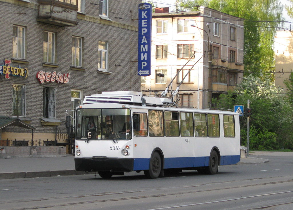 Санкт-Петербург, ВЗТМ-5284 № 5316