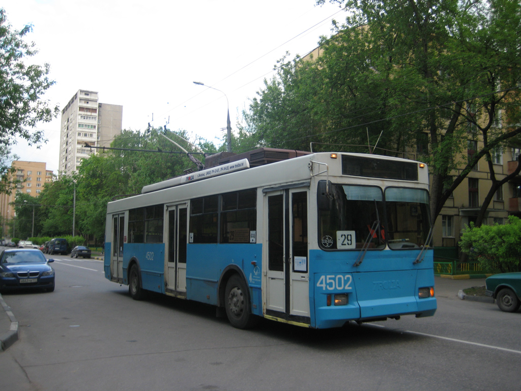 Москва, Тролза-5275.05 «Оптима» № 4502
