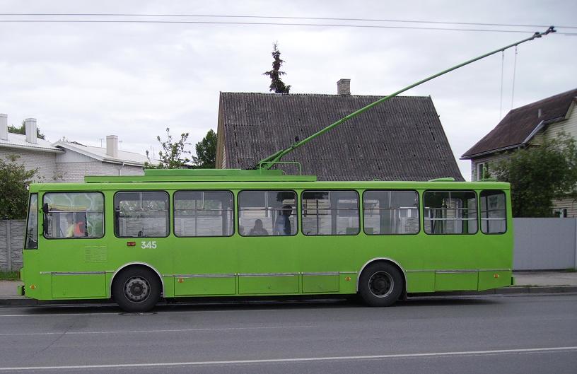 Каунас, Škoda 14Tr13/6 № 345