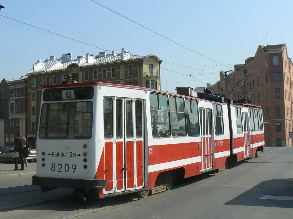 Санкт-Петербург, ЛВС-86К № 8209