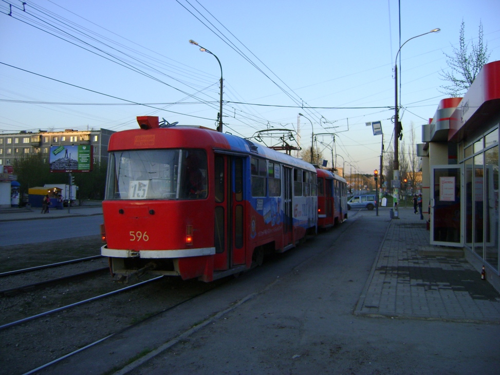 Екатеринбург, Tatra T3SU № 596 Екатеринбург, Tatra T3SU № 596