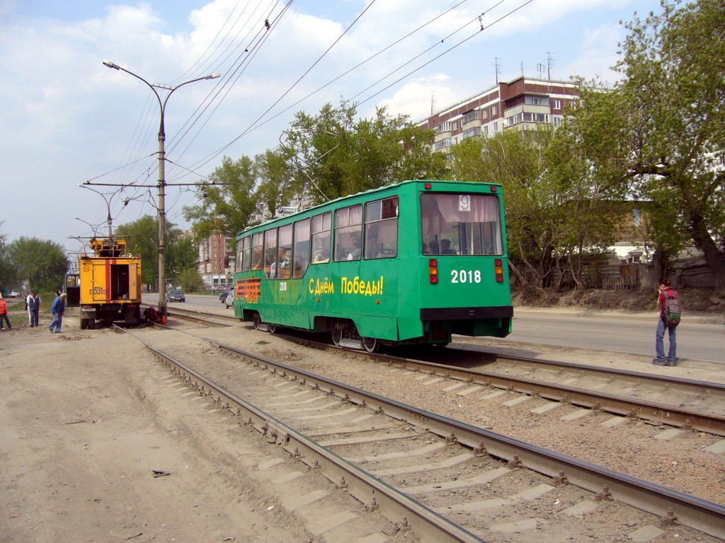 Новосибирск, 71-605 (КТМ-5М3) № 2018