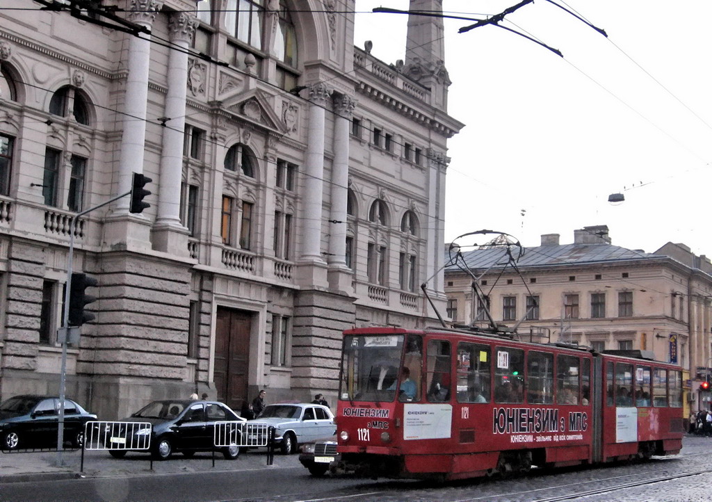 Львов, Tatra KT4SU № 1121