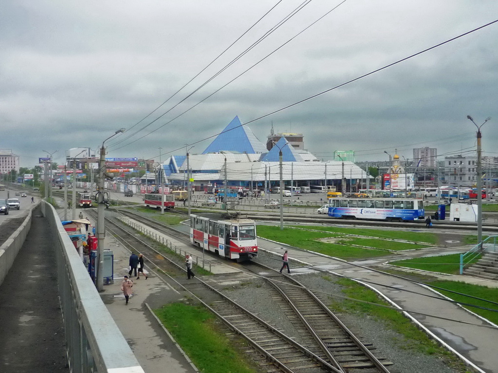 Челябинск, 71-605 (КТМ-5М3) № 2055; Челябинск — Конечные станции и кольца