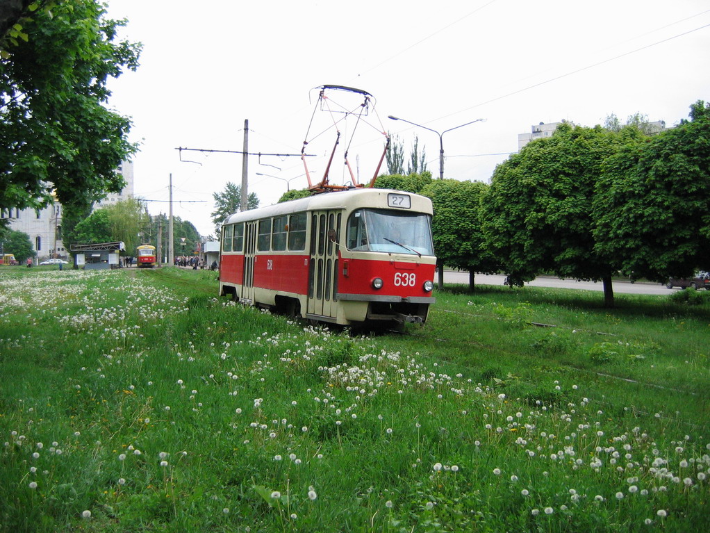 Харьков, Tatra T3SU № 638