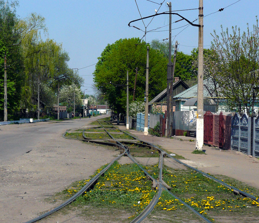 Конотоп — Трамвайные линии и инфраструктура