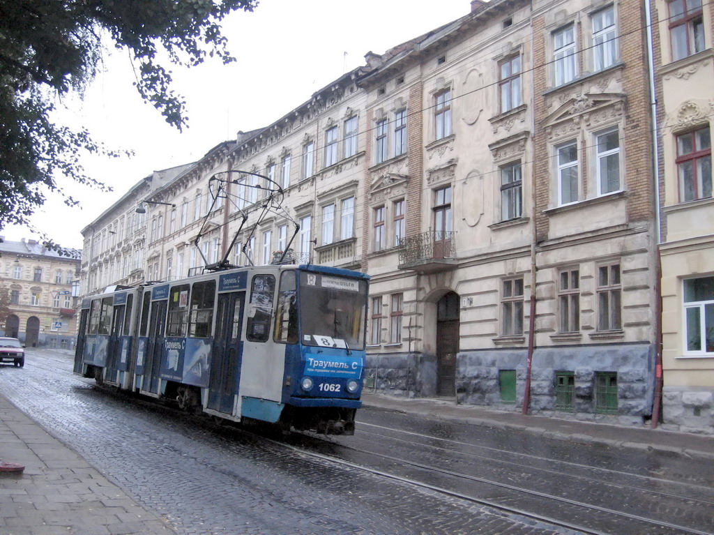 Львов, Tatra KT4SU № 1062 Львов, Tatra KT4SU № 1062