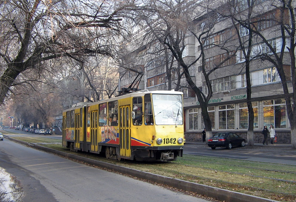 Алматы, Tatra KT4D № 1002