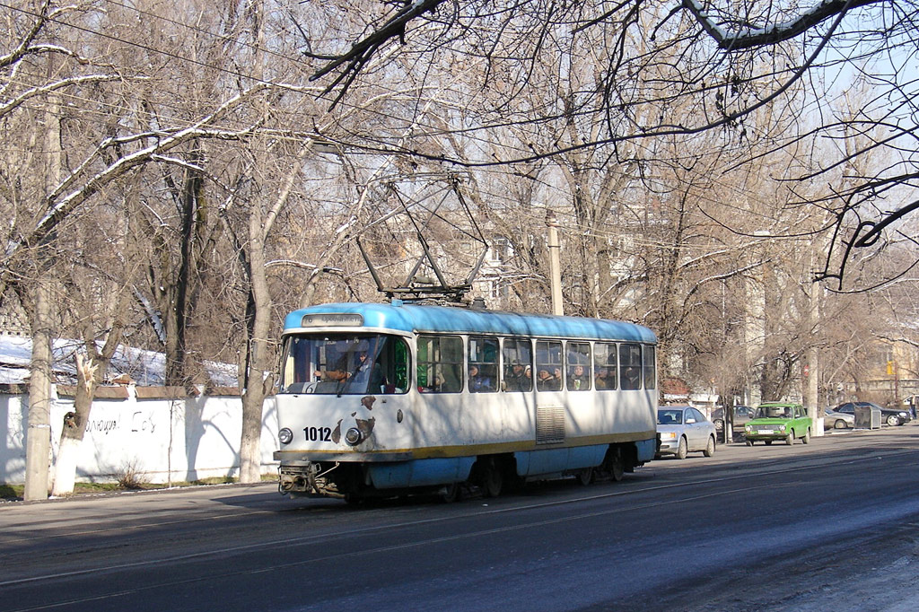 Алматы, Tatra T3D № 1012