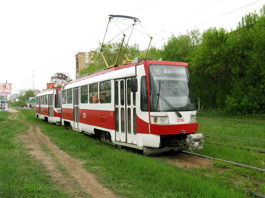 Самара, Tatra T3RF № 1206