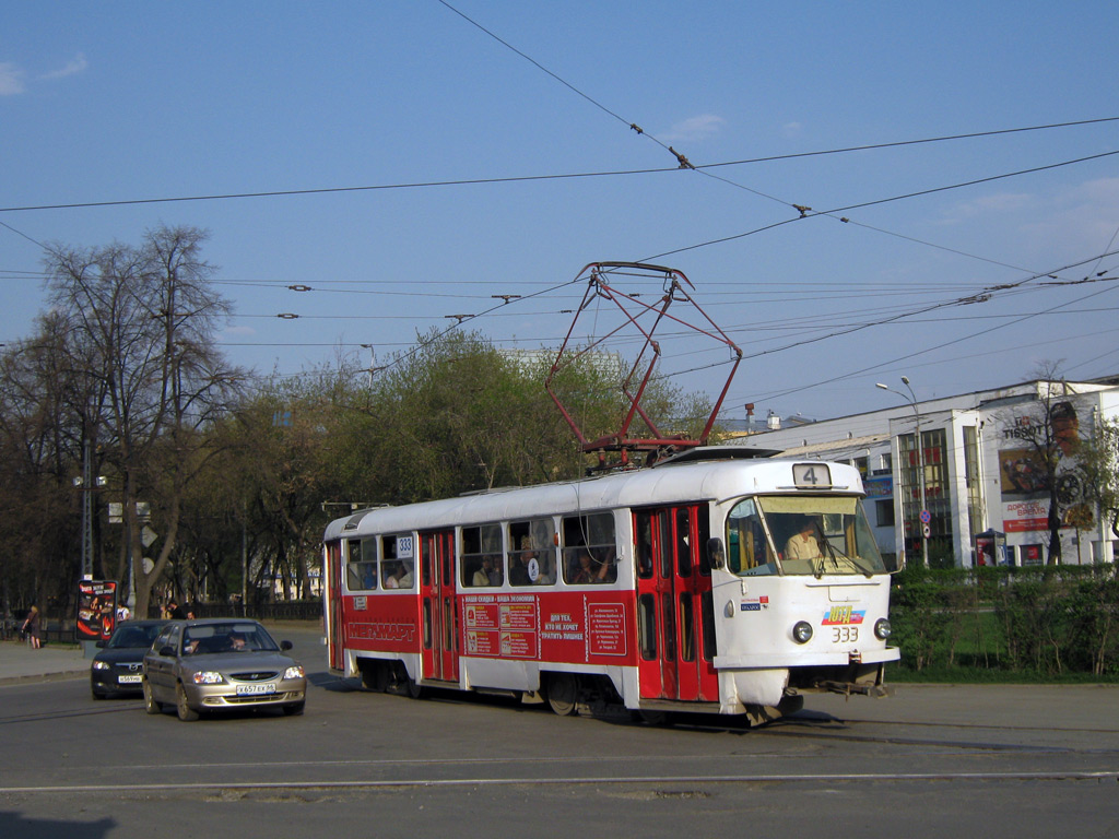 Екатеринбург, Tatra T3SU (двухдверная) № 333