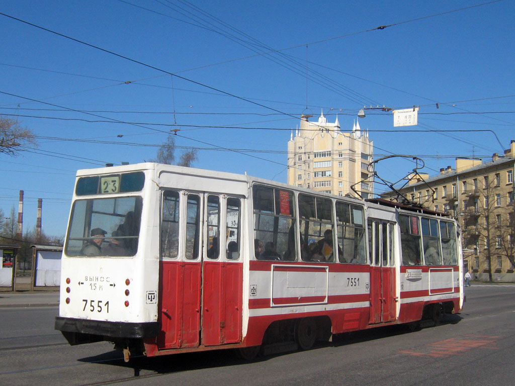 Санкт-Петербург, ЛМ-68М № 7551