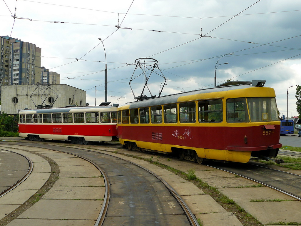 Киев, Tatra T3SU № 5579